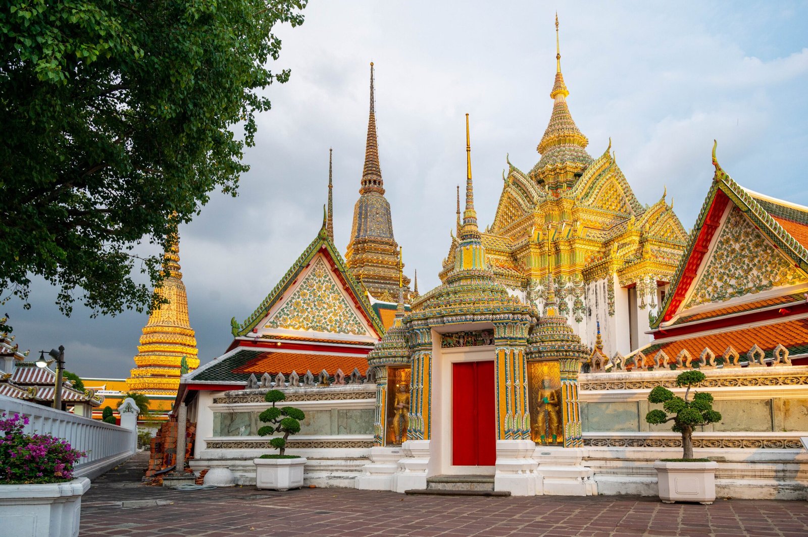 Wat Pho Sventykla Bankokas