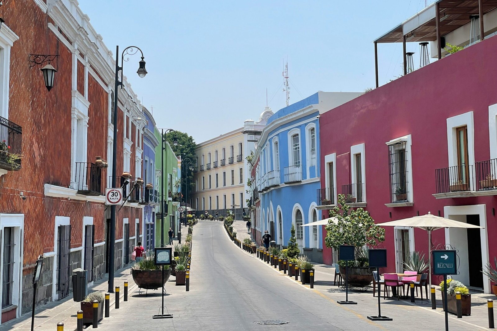 Pueblos miestas Meksikoje